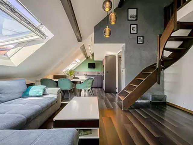 Poisy 74330 Achat / Vente appartement 2 pièces t2 au dernier étage cave