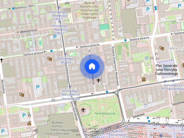 Pokój w Centrum Łodzi ul. Piramowicza