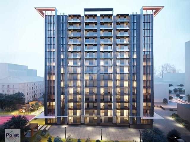 POLAT'tan Metro Yanı Ara Kat EŞYALI 1+1 Residence