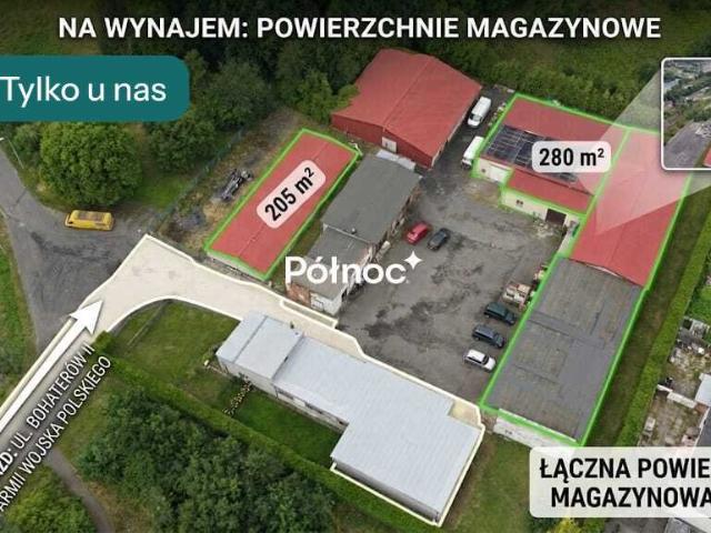 Polecam magazyn 205 m² w Zgorzelcu, monitorowany!