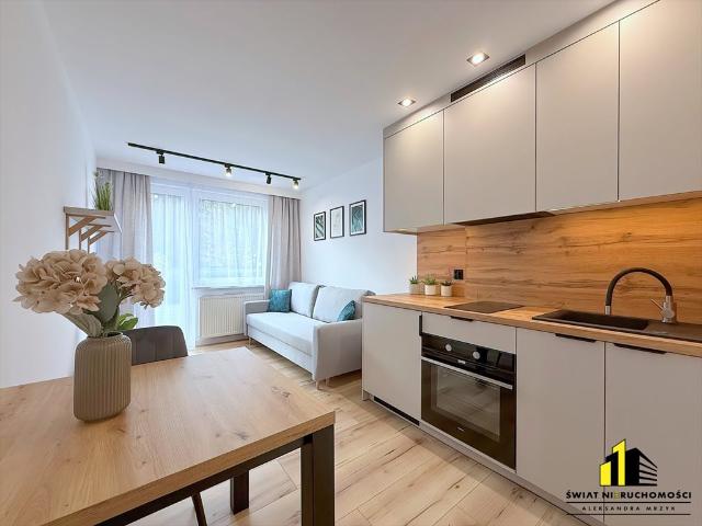 Polecam nowoczesną kawalerkę 20 m² w Suchej Beskidzkiej