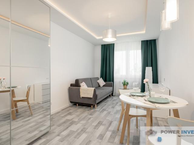 Polecam nowoczesną kawalerkę 26 m² z widokiem na ogród lawendowy