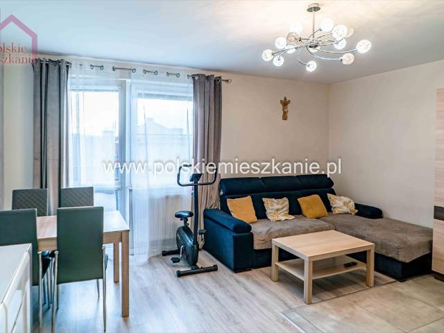 Polecam nowoczesne 3 pokojowe mieszkanie 51 m² z balkonem w Ostrówiu