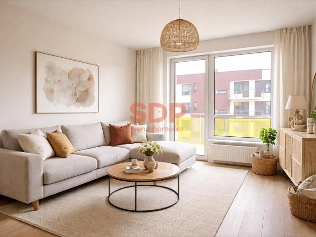 Polecam nowoczesne 2 pokojowe mieszkanie 49 m² z balkonem w Łodzi