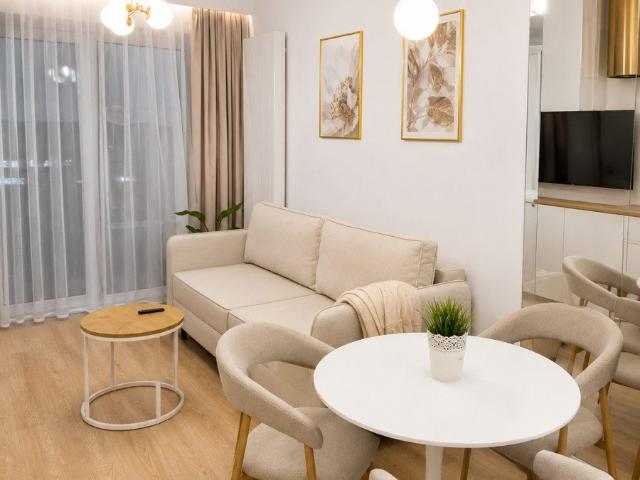 Nowoczesny 2 pokojowy apartament 40 m² z balkonem pierwszy najem