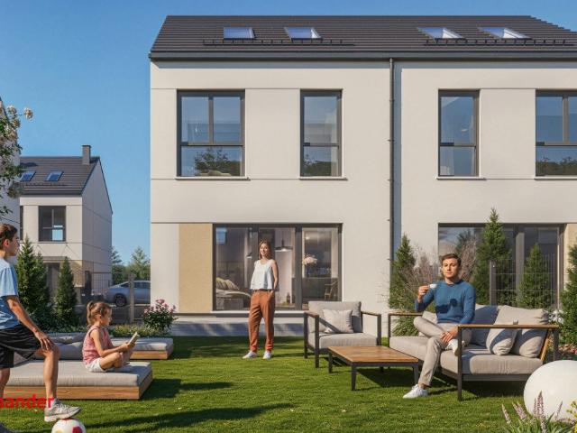 Polecam nowoczesny dom bliźniaczy 111 m² w Kiełczowie