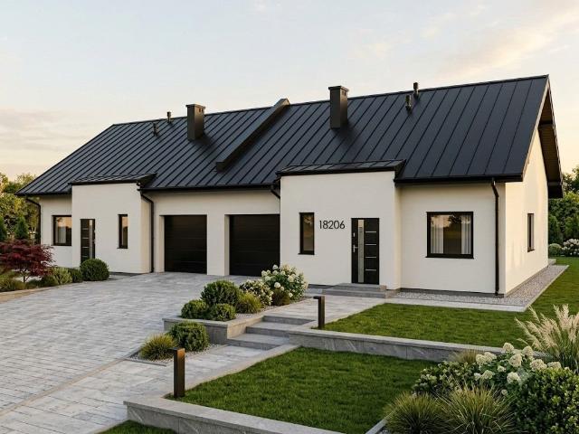 Polecam nowoczesny dom bliźniak 160 m² w Krzywanicach