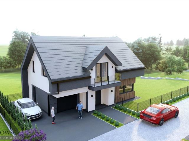 Polecam nowoczesny dom 142 m² z garażem w Bibicach
