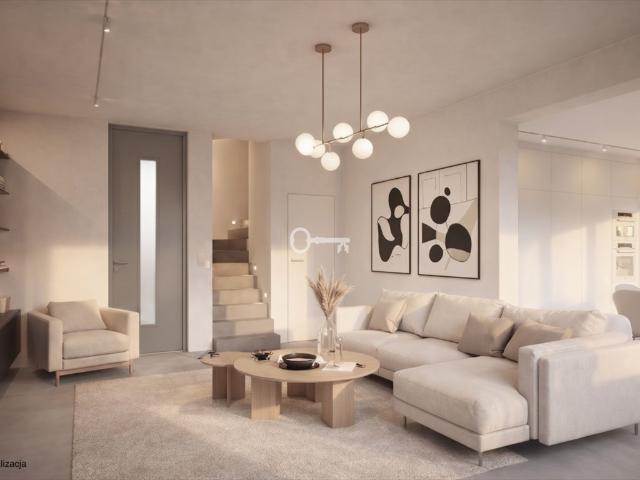 Polecam nowoczesny dom 183 m² w Żoliborzu z ogrodem i smart home