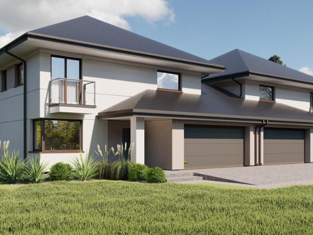 Polecam nowoczesny dom 180 m² w Bobrowcu z garażem i ogrodem