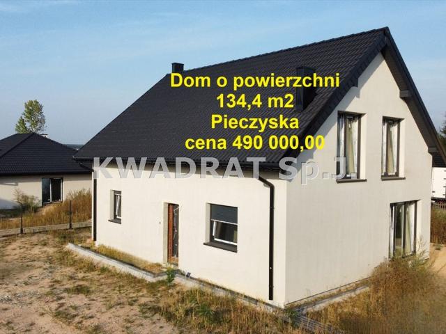 Polecam nowoczesny dom 134 m² w Pieczyskach z 5 pokojami