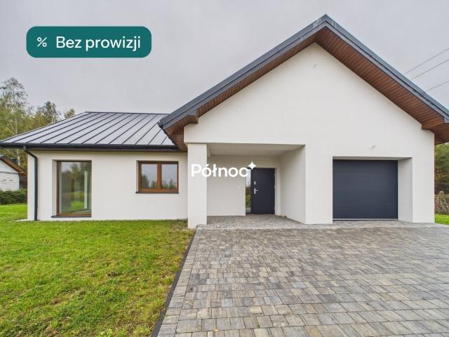 Polecam nowoczesny dom 136 m² z dużym ogrodem w Gliniance