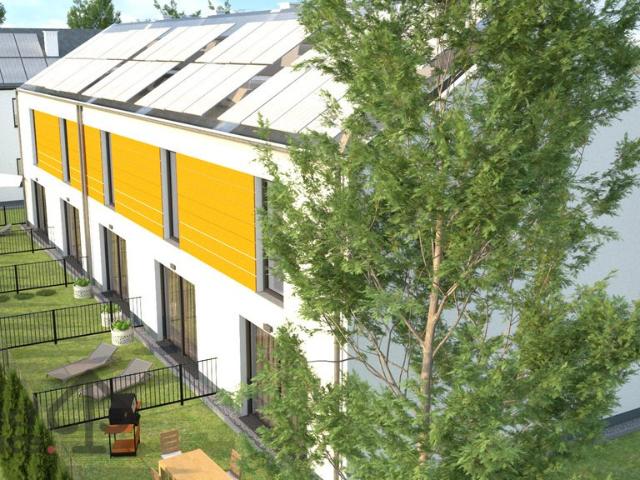 Polecam nowoczesny dom 75,5 m² w Stanowicach z ogródkiem i miejscem postojowym