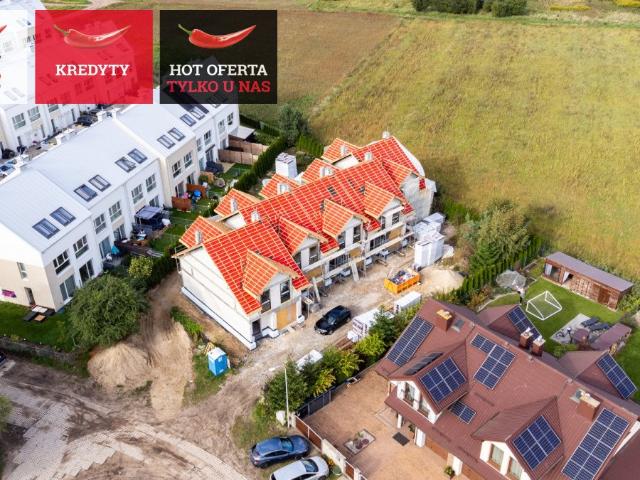 Polecam nowoczesny segment 113,4 m² z ogrodem w Rumii