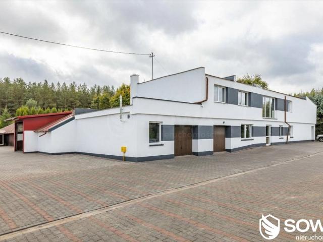 Polecam obiekt biurowo magazynowy 537 m² w Papowie Toruńskim