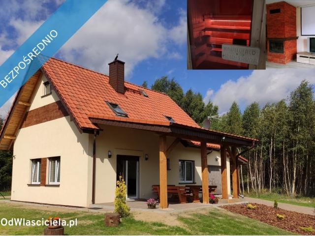 Polecam dom 123 m² nad jeziorem z sauną i garażem