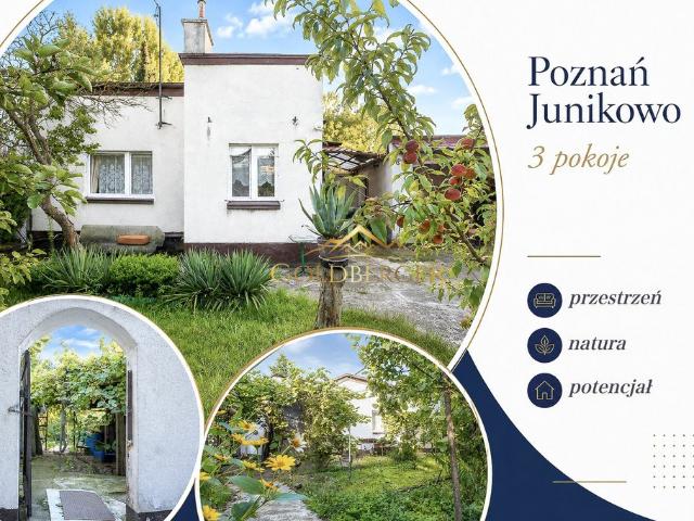 Polecam dom do remontu 58 m² z dużym potencjałem w Junikowie