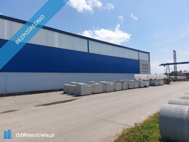 Polecam halę 2000 m² z suwnicami i placem w Twierdzy