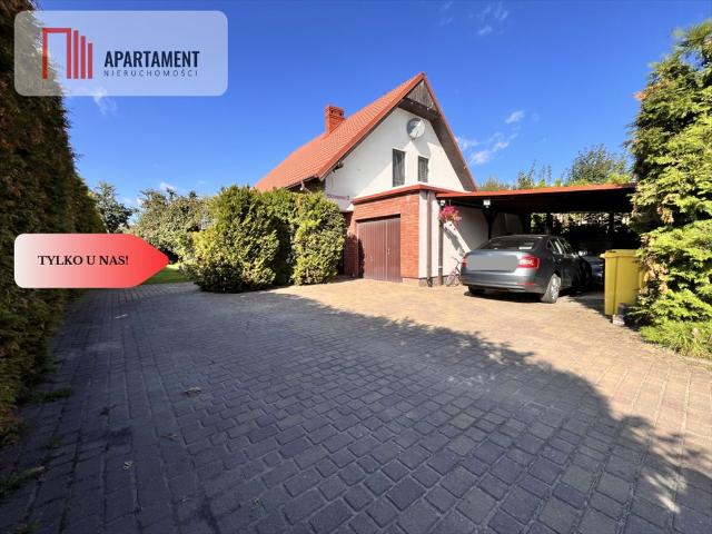 Polecam komfortowy dom 127,64 m² z ogrodem w Lubichowie