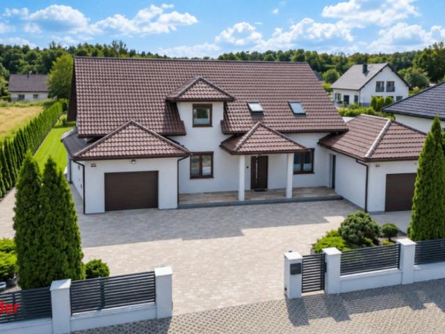 Luksusowy dom 242 m² z ogrodem w Zbiersku Cukrowni polecam