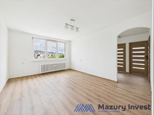 Polecam przestronne 3 pokojowe mieszkanie po remoncie w Rucianem Nidzie