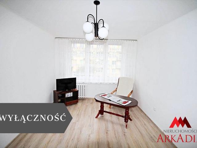 Polecam 2 pokojowe mieszkanie 45 m² z balkonem w Zazamczu