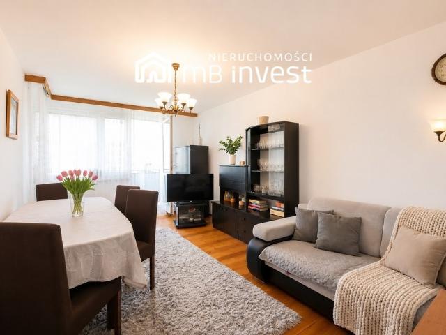 Do sprzedania przestronne 3 pokojowe mieszkanie 61,3 m² z balkonem w Gdańsku