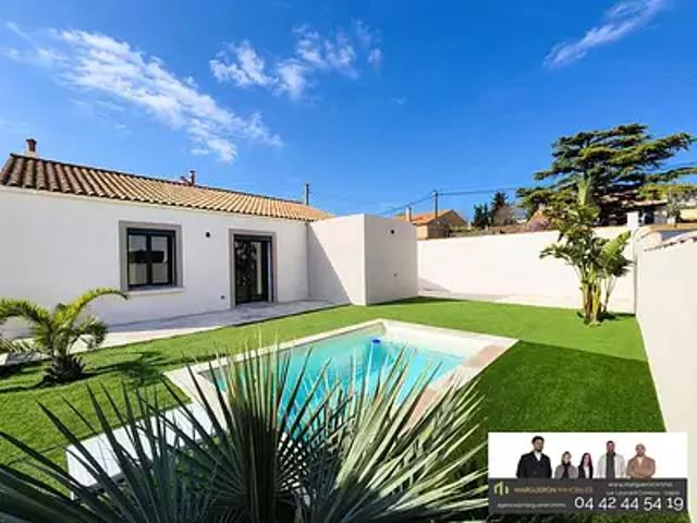 Port de Bouc 13110 Achat / Vente maison 4 pièces t4 piscine terrasse