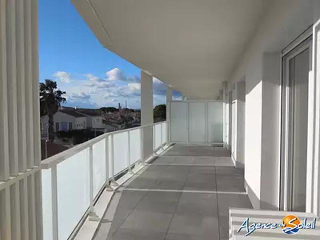 Port la Nouvelle 11210 Achat / Vente appartement 3 pièces t3 terrasse