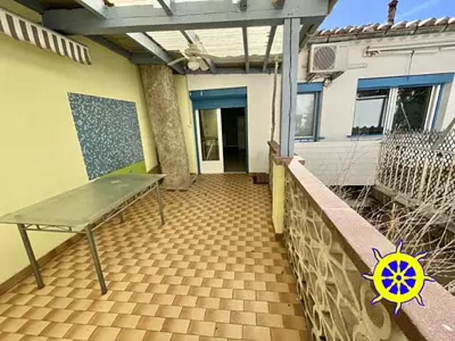 Port la Nouvelle 11210 Location maison 3 pièces t3 terrasse