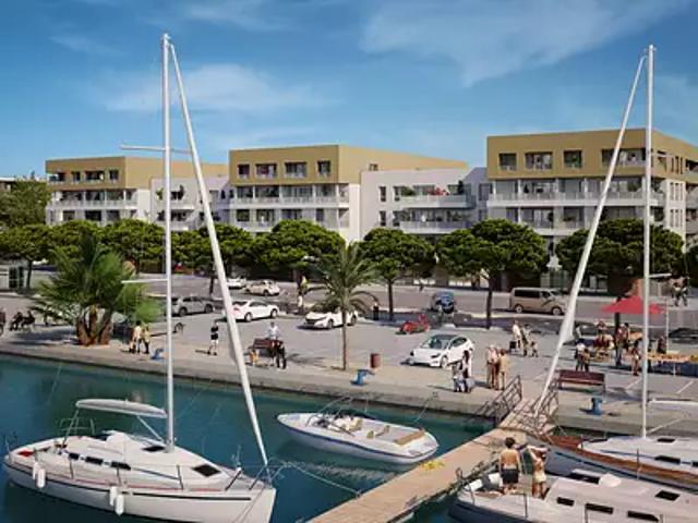 Port Saint Louis du Rhône 13230 Programme neuf appartement neuf à vendre t3 PTZ+ LMNP HQE NF