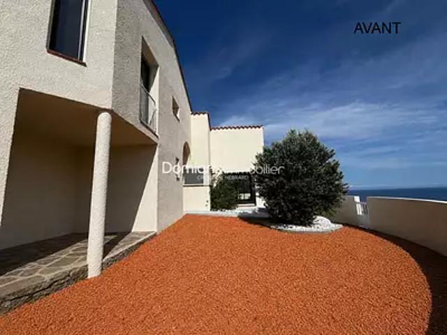 Port Vendres 66660 Achat / Vente maison 6 pièces t6 terrasse parking