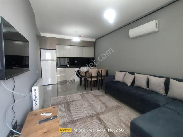 Portakal Mah. Geniş 1+1 Sıfır Eşyalı Doğalgazlı Kiralık Daire