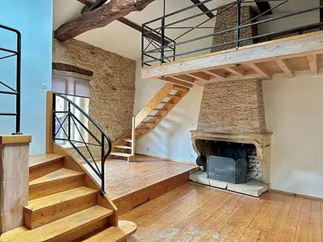 Porte des Pierres Dorées 69640 Achat / Vente maison 4 pièces t4 au dernier étage