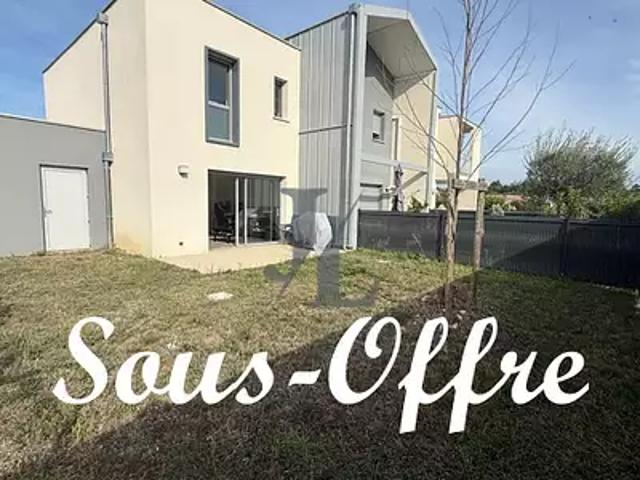 Portes lès Valence 26800 Achat / Vente appartement 3 pièces t3 jardin terrasse