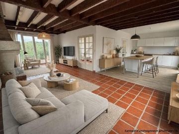 Maison à louer à Vigoulet-Auzil - Terrasse