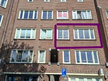 Portiekflat in Amsterdam