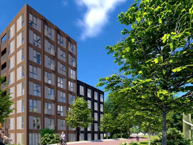 Portiekflat in Amsterdam