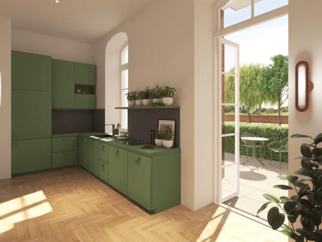 Portiekwoning appartement te huur in Kerkrade
