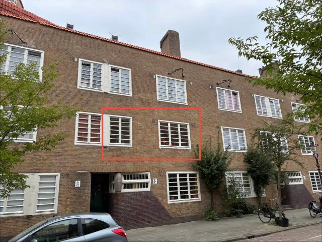 Portiekwoning in Amsterdam