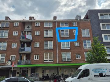 Portiekwoning in Amsterdam