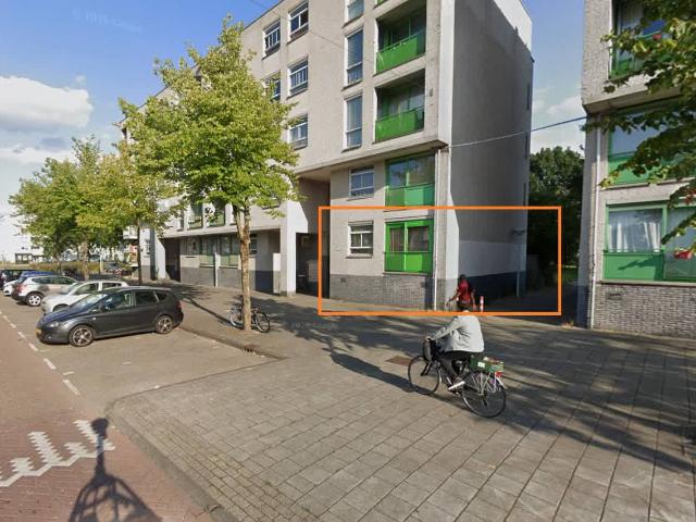 Portiekwoning in Amsterdam