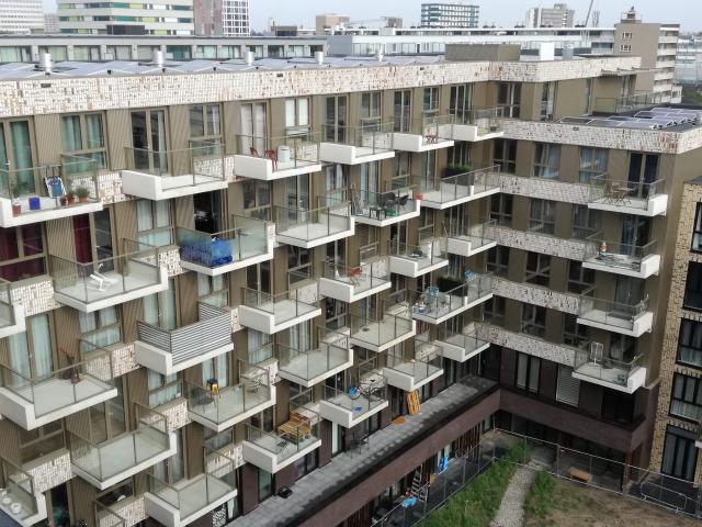 Portiekwoning in Amsterdam