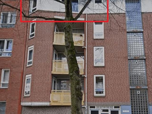 Portiekwoning in Amsterdam