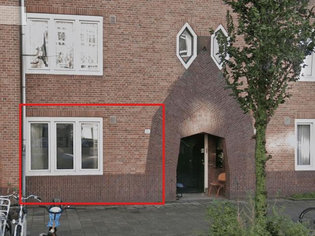 Portiekwoning in Amsterdam
