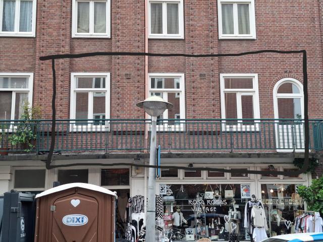 Portiekwoning in Amsterdam