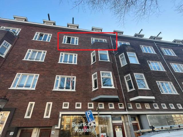 Portiekwoning in Amsterdam