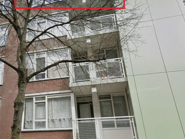 Portiekwoning in Amsterdam