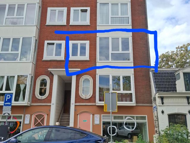 Portiekwoning in Amsterdam