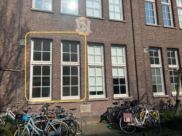 Portiekwoning in Amsterdam